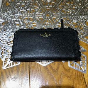 Kate spade black wallet